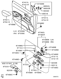 8608A182-SWITCH,F/DR WDO ASST SI