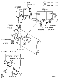 7815A464-HOSE,A/C COMPR SUCTION