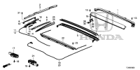 70080T7JH01-Guide rail-drain rr