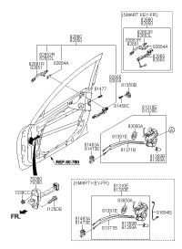 793803R000-CHECKER ASSY-FR DOOR