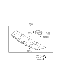 8561008300XU-TRIM ASSY-PACKAGE TRAY