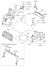 857103K200LK-MAT ASSY-LUGGAGE COVERING