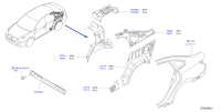 G66302DUAA-PILLAR-REAR,INNER RH