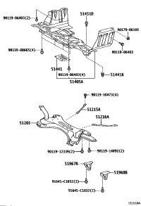 512010D021-CROSSMEMBER