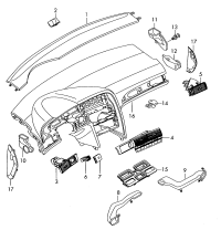 4F1819923A-VENTILATION GRILLE/POL/09