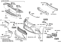 5202133210-REINFORCEMENT SUB-ASSY, FRONT BUMPER