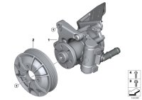 32416769887-STEERING PUMP HYDL-3(E90)