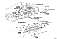 755510N010B0-MOULDING, ROOF DRIP SIDE FINISH, RH