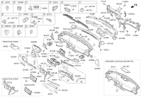 84540D6000WK-DOOR ASSY GLOVE COM