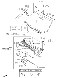 861502P500-COVER ASSY-COWL TOP