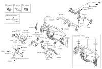 97490C9000RA5-DUCT ASSY-SIDE AIR VENT RH