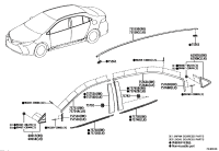6011702370-COVER SUB-ASSY, FRONT PILLAR, UPR RH