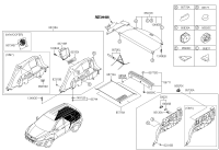 857202Z0009P-Board assy-luggage