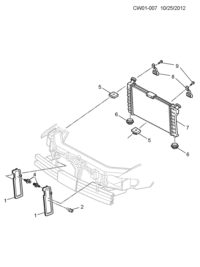 5487566-Radiator, air side