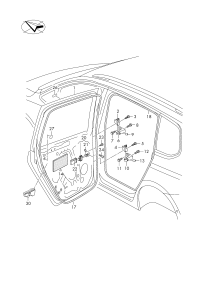5TD833055M-Door assy-rr, lh