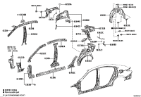 6160833090-PANEL SUB-ASSY, QTR