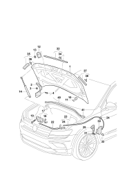 5NG864760A-Damper, drain channel