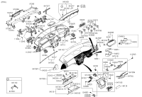 974803L000WK-DUCT ASSY-SIDE AIR VENT,LH