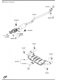 PE8G2055X-PIPE,EXHAUST,CTR