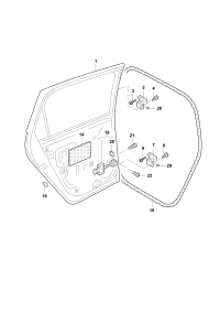34D833055-Door assy-rr, lh