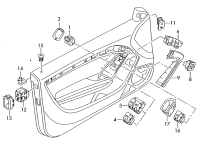 8K0959769-Switch, seat adj memory