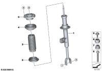 31316866645-Shock absorber fr lh