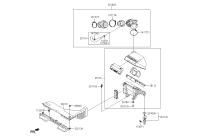 28110C3300-AIR CLEANER