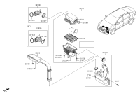 28110B3100-AIR CLEANER