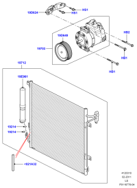 JPB000183-AC COMPRESSOR LR (L538/L550)