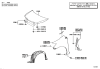 533810D060-SEAL, HOOD TO RADIATOR SUPPORT