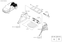 857104X200WK-MAT ASSY-LUGGAGE COVERING