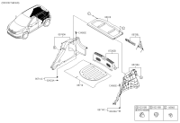 857104X000WK-MAT ASSY-LUGGAGE COVERING