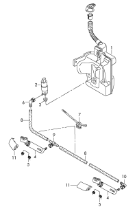 8X0955101B-Cylinder assy-lifting