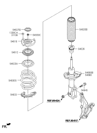 54610G2000-Insulator assy-strut