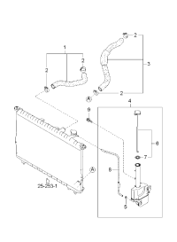 254153F000-HOSE-RADIATOR LOWER