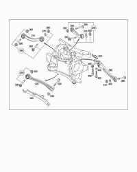 2303502706-TRACK CONTROL ARM RR RHT/W204