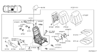 88468CN000-Handle, seat back recl
