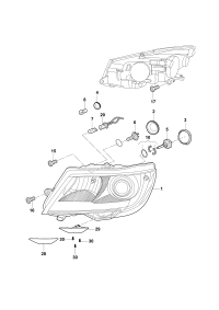 3BD941645A-Ring, hid support