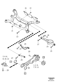 31406655-Strut, ride (s) <br Comfort chassis