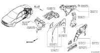 764B39Y000-REINFORCE SILL OUTER,LH