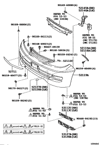 5211528070-SUPPORT, FRONT BUMPER SIDE, RH