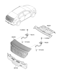 69100F9001-PANEL ASSY-BACK