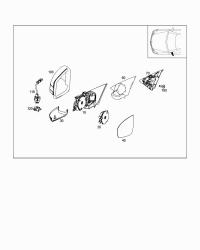 2078101100-Mirror holder