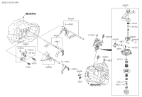 4385026001-LEVER ASSY-REVERSE SHIFT