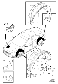 949125-GROMMET,SIDE AIR DAM