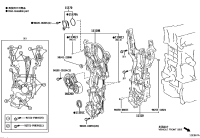 11310F2040-COVER ASSY-TIMING CHAIN