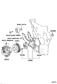 9030125020-RING, O(FOR WATER PUMP)