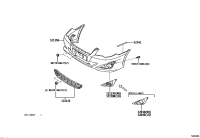 52030YK010-COVER ASSY, FRONT BUMPER HOLE, RH