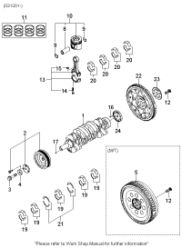 230604A900-BEARING PAIR SET-C/ROD