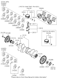 230413C621-PISTON & PIN ASSY